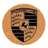 Dessous de plat en liège - Logo Porsche