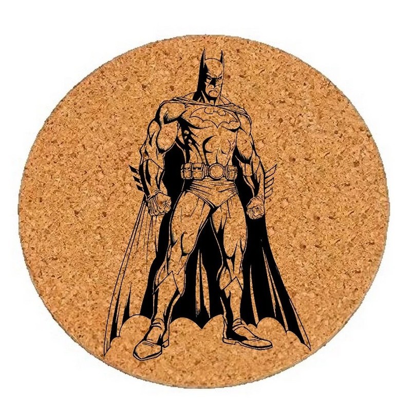 Dessous de plat en liège ou décoration - Batman