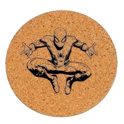 Dessous de plat en liège ou décoration - Spiderman