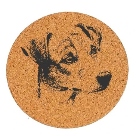 Dessous de plat en liège ou décoration - Jack Russel