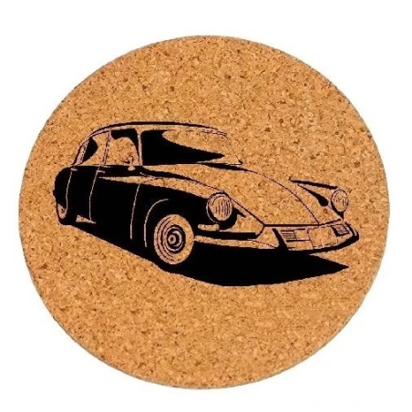 Dessous de plat en liège ou décoration - Citroen DS