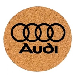 Dessous de plat en liège ou décoration - Logo Audi