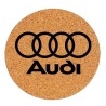 Dessous de plat en liège ou décoration - Logo Audi