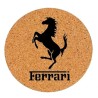 Dessous de plat en liège ou décoration - Logo Ferrari