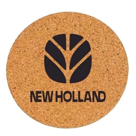 Dessous de plat en liège ou décoration - Logo New Holland