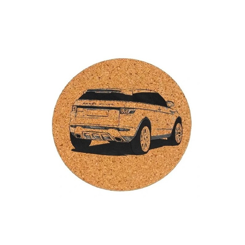 Dessous de plat en liège ou décoration - Range Rover