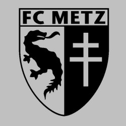 Miroir gravé au laser - Logo Foot - FC Metz