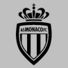 Miroir gravé au laser - Logo Foot - As Monaco