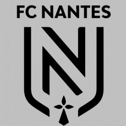 Miroir gravé au laser - Logo Foot - FC Nantes